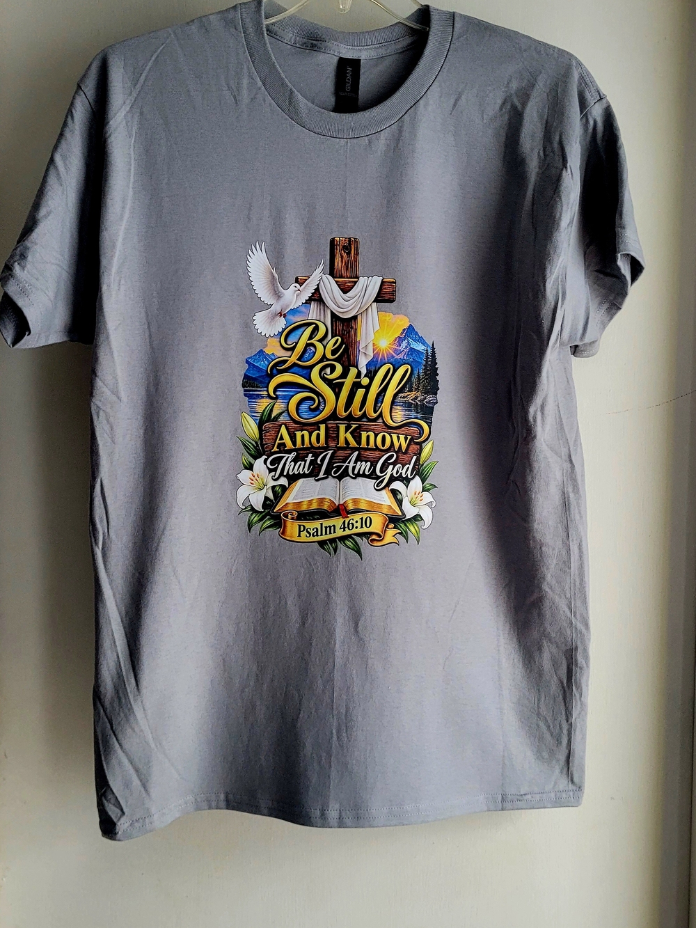Be Still Psalm 46:10 Graphic Tee Unisex
